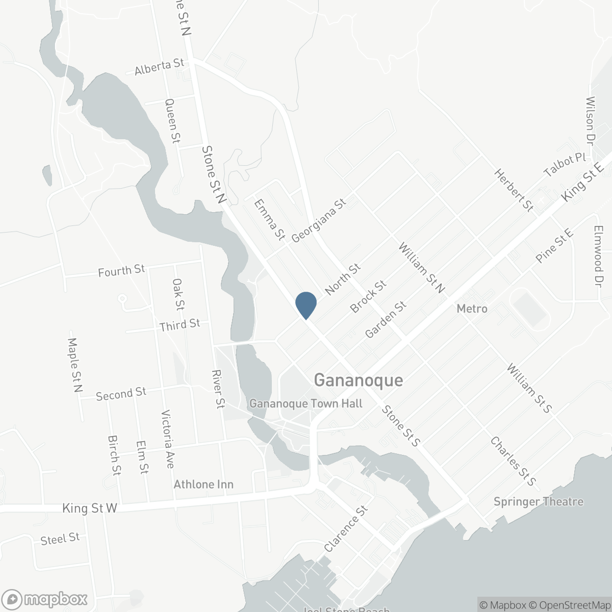 114 NORTH STREET N, Gananoque, Ontario K7G 1L6
